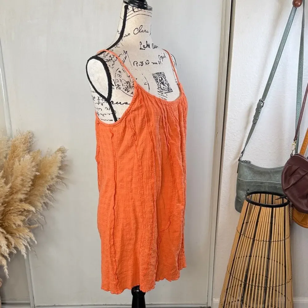 Free People Endless Summer Throwing Shade Mini Dress size Large
